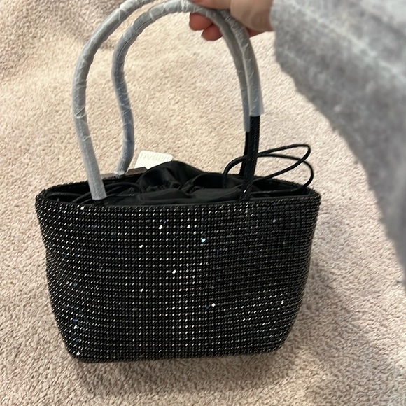 Urban Expressions Handbags - NWT! Black rhinestone evening bag